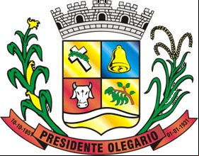 Brasão da cidade de Presidente Olegario - MG