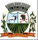 Brasão da cidade de Sao Joao Das Missoes - MG