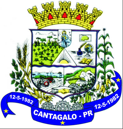 Brasão da cidade de Cantagalo - PR